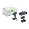 FESTOOL 18V Akumulatorowa zakrętarka udarowa TID 18 C 3,1-Plus 576485