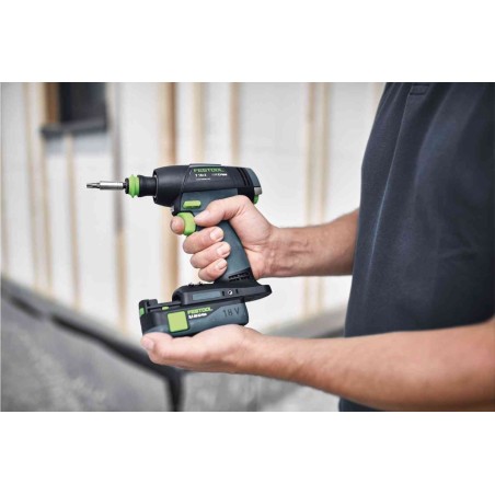 FESTOOL 18V Wiertarko-Wkrętarka T18+3 Basic 576448