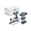 FESTOOL 18V Akumulatorowa wiertarko-wkrętarka udarowa QUADRIVE TPC 18/4 5,2/4,0 I-Plus 575605