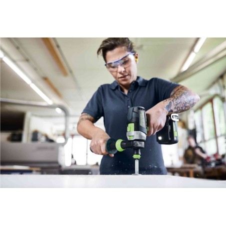 FESTOOL 18V Akumulatorowa wiertarko-wkrętarka udarowa QUADRIVE TPC 18/4 5,2/4,0 I-Plus 575605