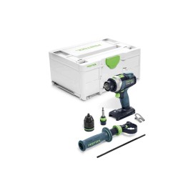 FESTOOL 18V Akumulatorowa wiertarko-wkrętarka udarowa QUADRIVE TPC 18/4 I-Basic 575604