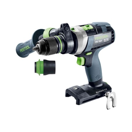 FESTOOL 18V Akumulatorowa wiertarko-wkrętarka udarowa QUADRIVE TPC 18/4 I-Basic 575604