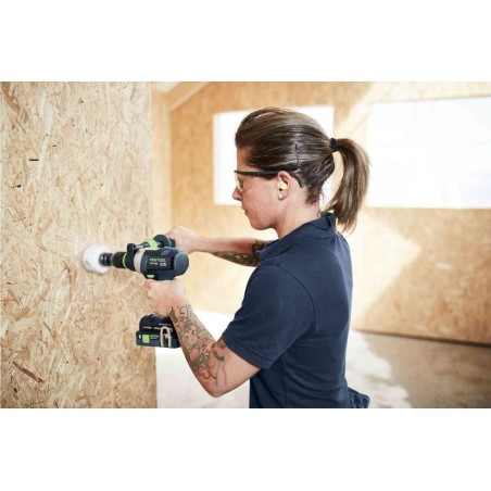 FESTOOL 18V Akumulatorowa wiertarko-wkrętarka udarowa QUADRIVE TPC 18/4 I-Basic 575604