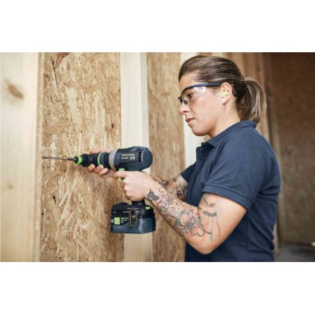FESTOOL 18V Akumulatorowa wiertarko-wkrętarka udarowa QUADRIVE TPC 18/4 I-Basic 575604