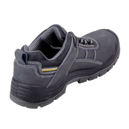 LAHTI PRO Półbuty Nubukowe Czarno-Żółte 39 L3041439