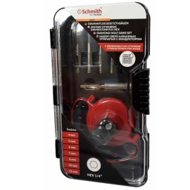 SCHMITH Komplet Otwornic Diamentowych 7szt SQOD