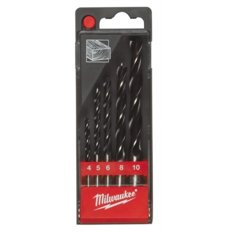 MILWAUKEE Komplet Wierteł do Drewna 5szt. 4932352465