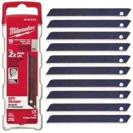 MILWAUKEE Ostrza Wymienne Łamane 18mm 10szt 48229118 2