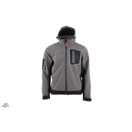 LAHTI PRO Kurtka Softshell z Kapturem L LPKS2L