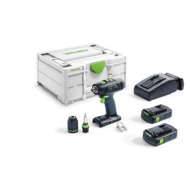 FESTOOL 18V Akumulatorowa wiertarko-wkrętarka T18+3 C 3,1-Plus 576449