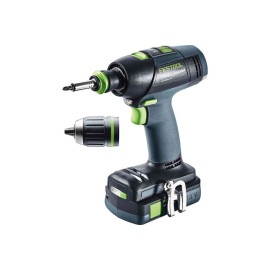 FESTOOL 18V Akumulatorowa wiertarko-wkrętarka T18+3 C 3,1-Plus 576449 2