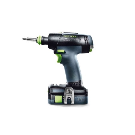 FESTOOL 18V Akumulatorowa wiertarko-wkrętarka T18+3 C 3,1-Plus 576449