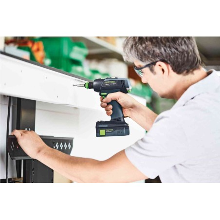 FESTOOL 18V Akumulatorowa wiertarko-wkrętarka T18+3 C 3,1-Plus 576449