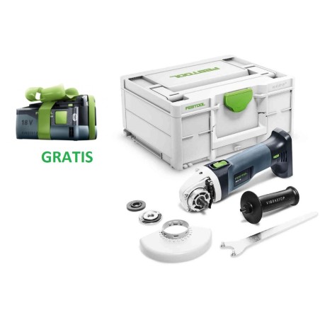 FESTOOL 18V Szlifierka DSC-AGC Basic EB-Plus (576825) +5.2 ASI (202479) PROMOCJA