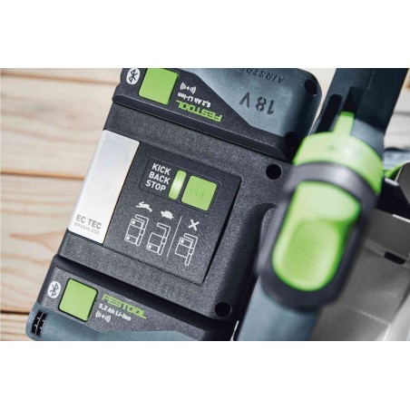 FESTOOL 18V Zagłębiarka akumulatorowa KEB-Basic-Promocja 2X5.2Ah 577025