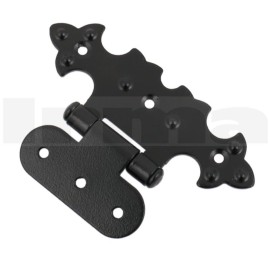 Zawias Meblowy ZMU4 ozd n/sym Czarny ZMU4C