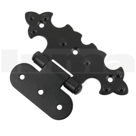 Zawias Meblowy ZMU4 ozd n/sym Czarny ZMU4C