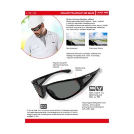 LAHTI PRO Okulary Polaryzacyjne Szare L1501100 2