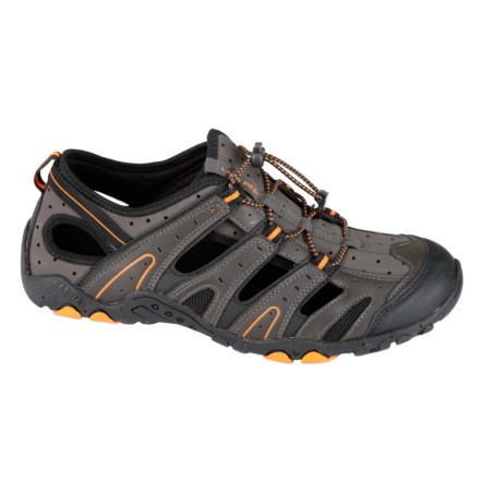 LAHTI PRO Sandały Trekkingowe Szaro-Czarno-Pomarańczowe 39 L3061039