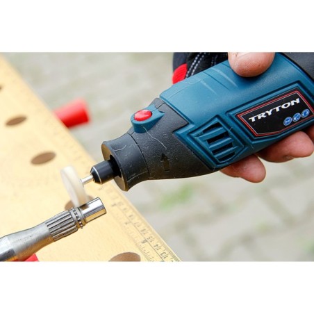 TRYTON Mini Szlifierka 170W+130 Akcesoriów TMG170K