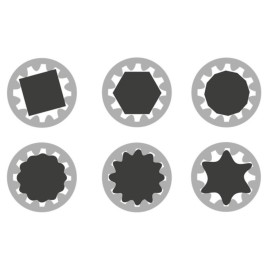 PROLINE Nasadka SPLINE 1/2" 8mm 18500 2