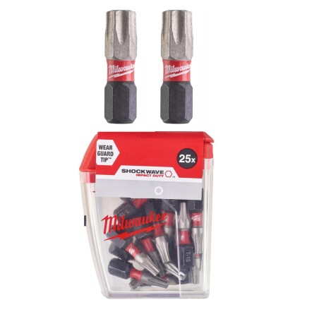 MILWAUKEE Bit TORX 25mm T40 25szt Udarowy SHOCKWAVE 4932430889