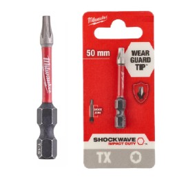 MILWAUKEE Bit TORX 50mm T15 Udarowy SHOCKWAVE 4932451286