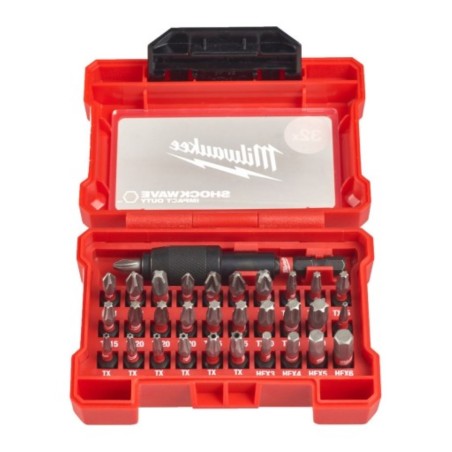 MILWAUKEE Komplet Bitów Shockwave 32szt. 4932464240