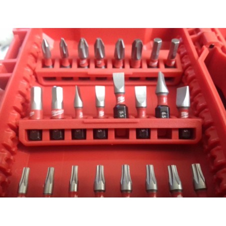 MILWAUKEE Komplet Bitów Shockwave 56szt SET 4932430907