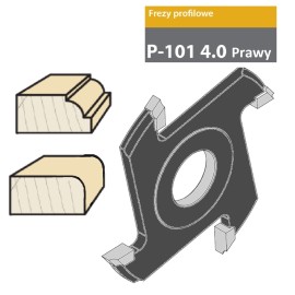 FABA Frez Do Ćwierćwałka P-101 HSS R-20 PRAWY 125x25/30 P101S125P0001