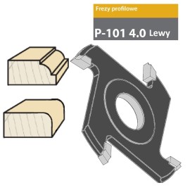 FABA Frez Do Ćwierćwałka P-101 HSS R-25 LEWY 140x30/30 P101S140L0004