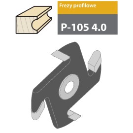 FABA Frez Profilowy Do Półwałka Wypukły P-105  HSS R-12 125x24/30 P105S125-0002