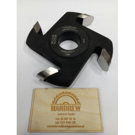 FABA Frez Profilowy Do Półwałka Wypukły P-105  HSS R-10 125x20/30 P105S125-0017