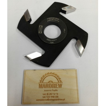 FABA Frez Profilowy Do Półwałka Wypukły P-105  HSS R-5 125x10/30 P105S125-0005