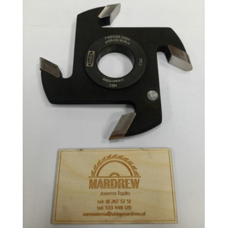 FABA Frez Profilowy Do Półwałka Wypukły P-105  HSS R-6 125x12/30 P105s125-0004