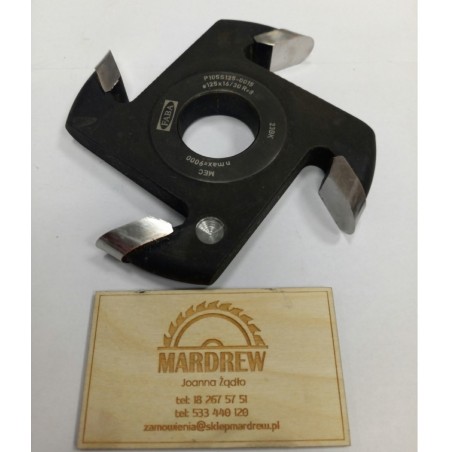 FABA Frez Profilowy Do Półwałka Wypukły P-105  HSS R-8 125x16/30 P105s125-0015