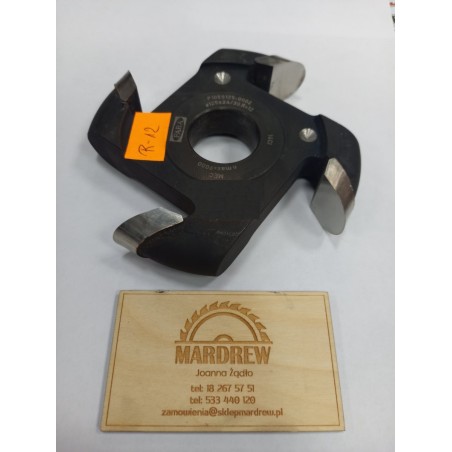 FABA Frez Profilowy Do Półwałka Wypukły P-105  HSS R-12 125x24/30 P105S125-0002