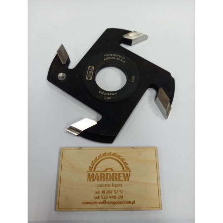 FABA Frez Do Ćwierćwałka P-101 HSS R-5 PRAWY 125x10/30 P101S125P0016