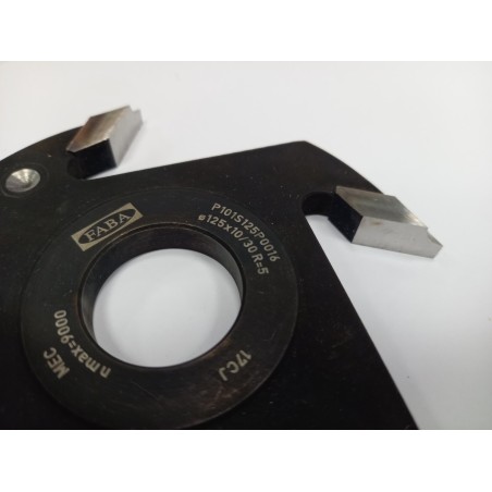 FABA Frez Do Ćwierćwałka P-101 HSS R-5 PRAWY 125x10/30 P101S125P0016