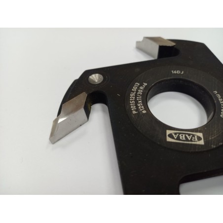 FABA Frez Do Ćwierćwałka P-101 HSS R-6 LEWY 125x11/30 P101S125L0013