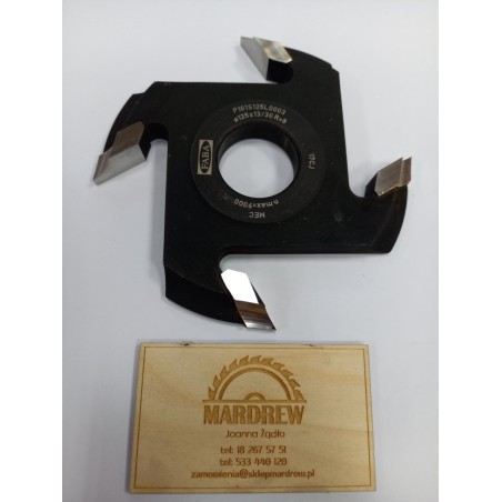 FABA Frez Do Ćwierćwałka P-101 HSS R-8 LEWY 125x13/30 P101S125L0003