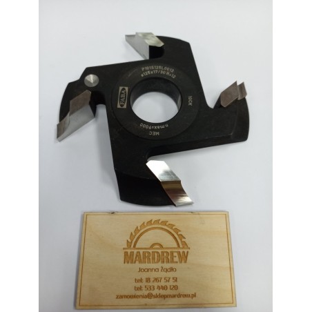 FABA Frez Do Ćwierćwałka P-101 HSS R-12 LEWY 125x17/30 P101s125L0012