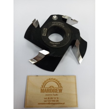 FABA Frez Do Ćwierćwałka P-101 HSS R-20 PRAWY 125x25/30 P101S125P0001