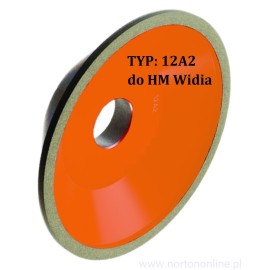 POLSKIE OSTRZALNIE HM 12A2 150x4x3x32 D107 K75 Tarcza Diamentowa na Sucho