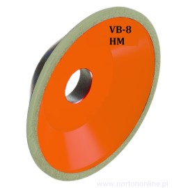 POLSKIE OSTRZALNIE HM VB-8 125x4x2x32 D76 K125 Tarcza Diamentowa na Mokro