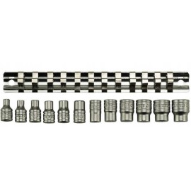 TENGTOOLS Zestaw nasadek z chwytem kwadratowym 1/4" 12szt 117070102