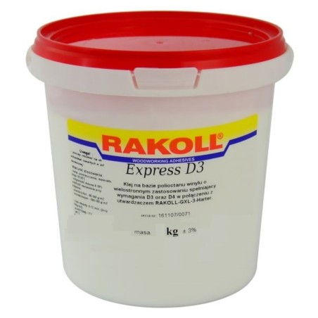 RAKOLL Klej Expres D3 1kg 42-001-013-0601  do Drewna