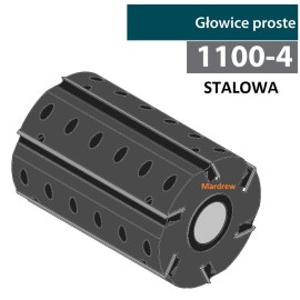 FABA Głowica 1100-4 Stalowa z Nożami 125x230/40 z-4 A104-122-4234-0