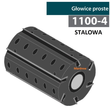 FABA Głowica 1100-4 Stalowa z Nożami 125x230/40 z-4 A104-122-4234-0