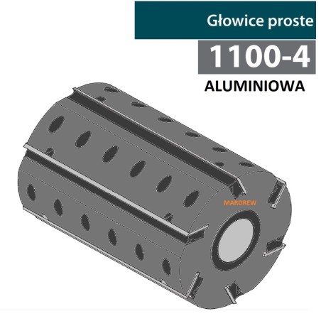 FABA Głowica 1100-4 Aluminiowa z Nożami 125x130/40 z-4 A104-122A4134-0
